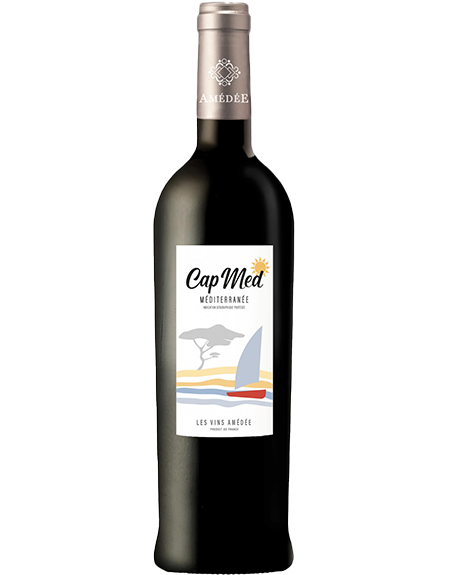 Les Vin Amédée Cap Med IGP Méditerranée Rouge